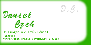 daniel czeh business card